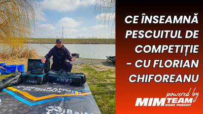 Ce înseamnă pescuitul de competiție – interviu cu Florian Chiforeanu