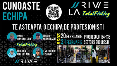 Rive la Total Fishing: ateliere dedicate pescuitului la feeder