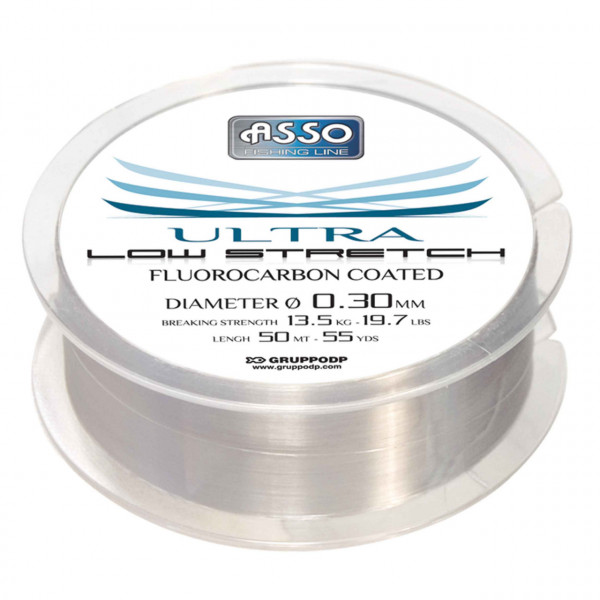 Fir Asso Ultra Low Stretch 0.26mm 10.20kg 150m Smoke