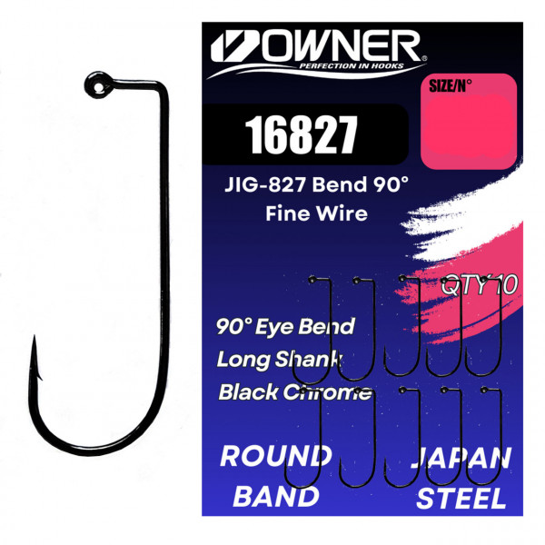 Jig Owner Amaz Nelestat 16827 JIG-827 Bend 90° Fine Wire 10buc