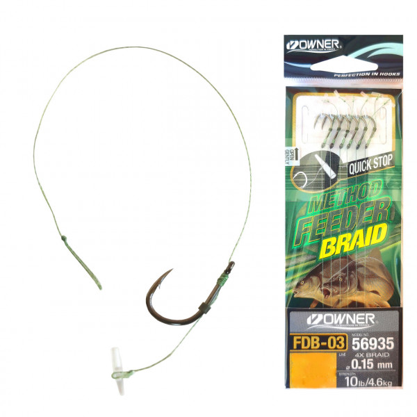 Rig Feeder Owner 56935 No.8 0.15 FDB-03 Quick Stop Braided