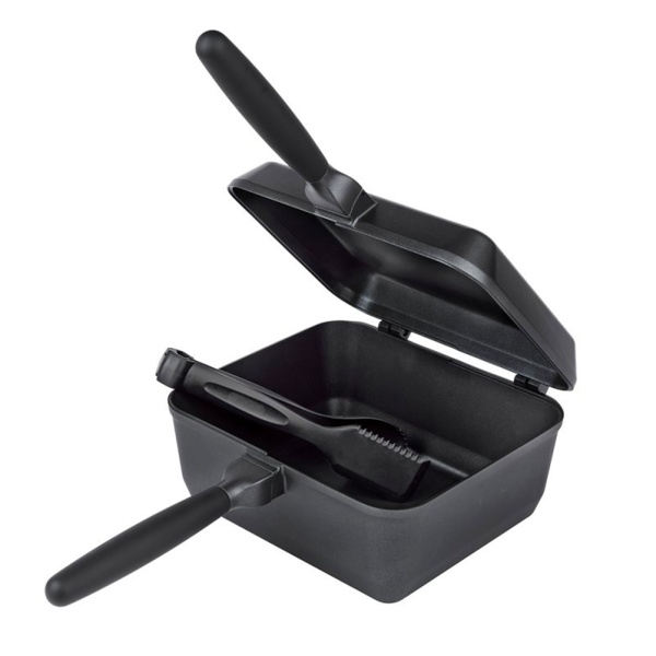 Tigaie Dubla Adanca Non-Stick Aluminiu Sonik Sizzla Multi-Pan Set