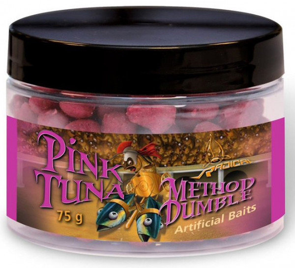 Boilies Radical Method Dumble Pink Tuna 8mm 75g