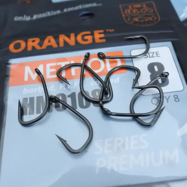 Carlig Orange no.8 Method Hook Series 1