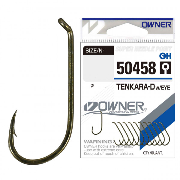Carlig Owner 50458 No.16 Tenkara Down w/Eye