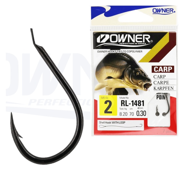 Carlige Legate Owner RL-1481 No.4 70cm 0,22mm