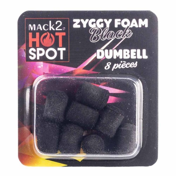 Dumbell Mack2 Ziggy Foam Dumbell Negru 8buc