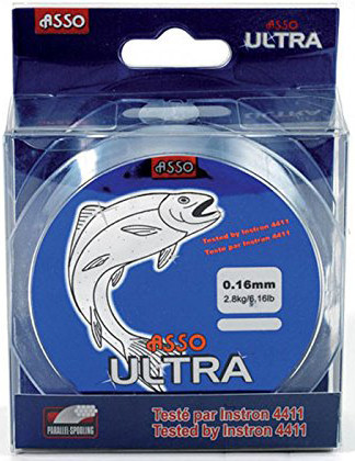Fir Asso Ultra 0.10mm 2.00kg 100m Transparent