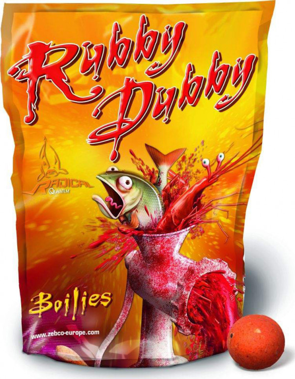 Boilies Radical Rubby Dubby Boilie 20mm 1kg