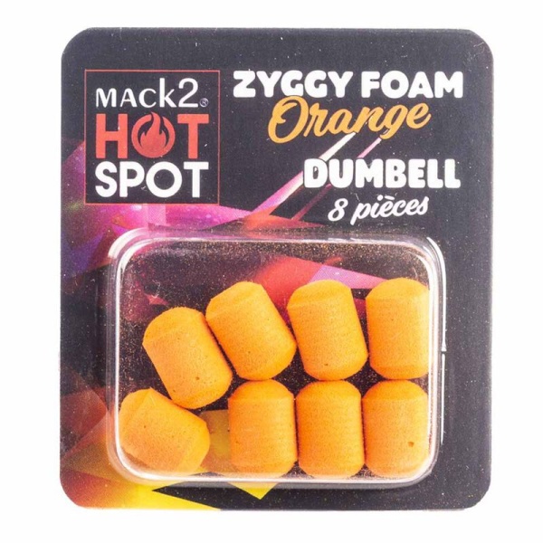 Dumbell Mack2 Ziggy Foam Dumbell Orange 8buc