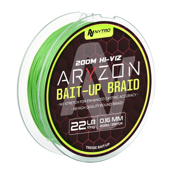 Fir Textil Nytro Hi-Viz Feeder 0.16mm 9.1kg 200m Spod Braid