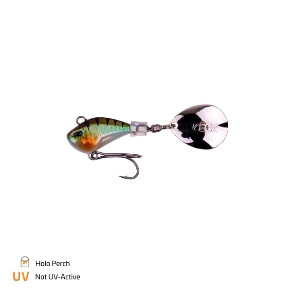 Spinnertail Zeck Mini Rogue Runner 5g Holo Perch
