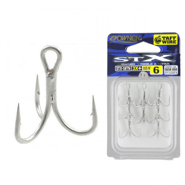 Owner ST-56TN 3X Owner treble hook size6-3/0