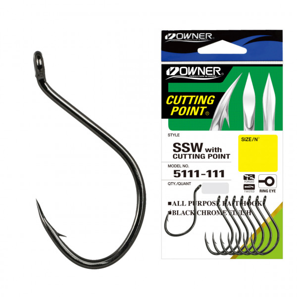 Carlig Owner 5111 No.2/0 Cut SSW