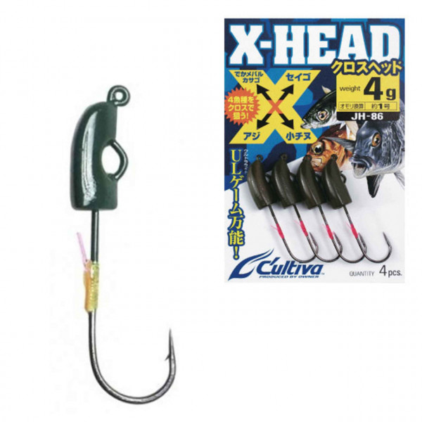 Jig Lestat Owner JH-86 No.4 4gr X-Head