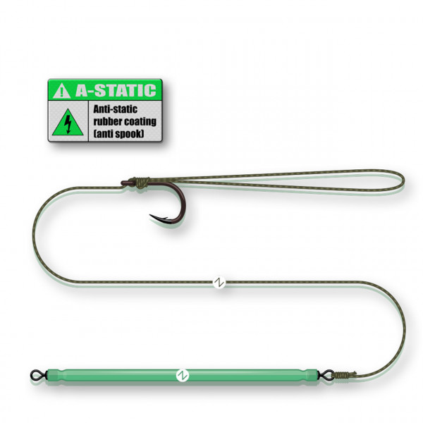 Rig Somn Madcat Bungee Pellet Rig No.1/0 0.80mm 55cm A-Static Suspending