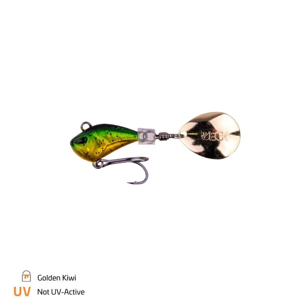 Spinnertail Zeck Mini Rogue Runner 5g Golden Kiwi