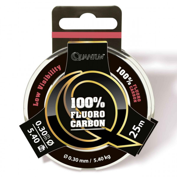 Fir Quantum Fluoro Carbon Predator 0.27mm 5.00kg 25m Transparent