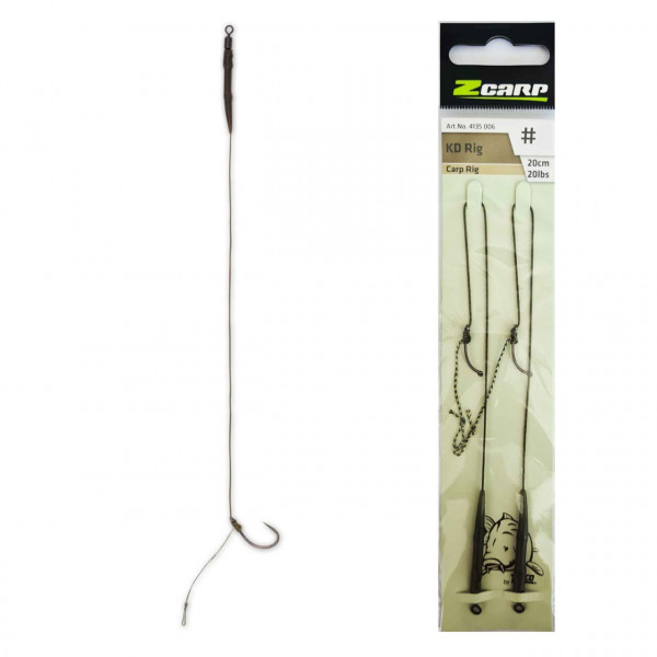 Rig Crap Zebco No.2 Z-Carp KD Rig