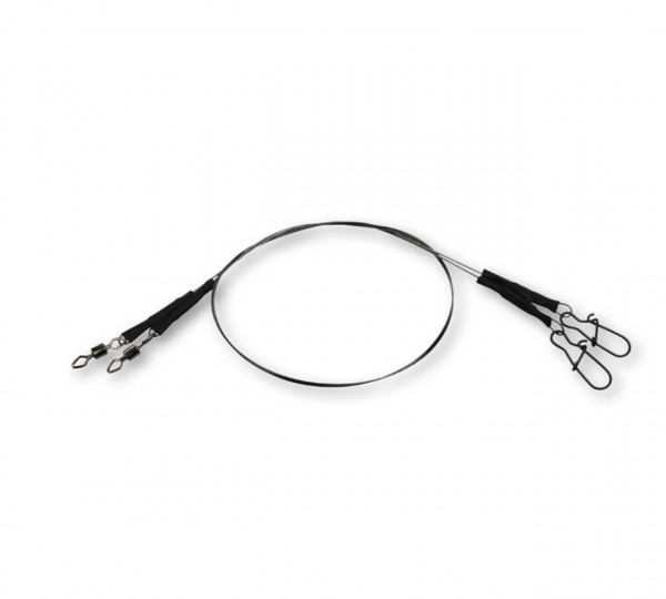 Struna DAM Effzett S 30cm No.8 11Kg Kink Free Titanium Leader 2 buc