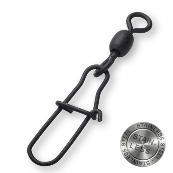 Vartej Madcat No.1 90kg Stainless Crane Swivel with Snap