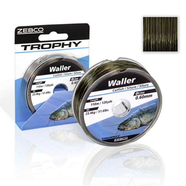 Fir Zebco Trophy Catfish 0.50mm 18.10kg 150m Dark Camo