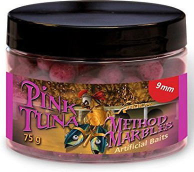 Boilies Radical Method Marbles Pink Tuna 9mm 75g