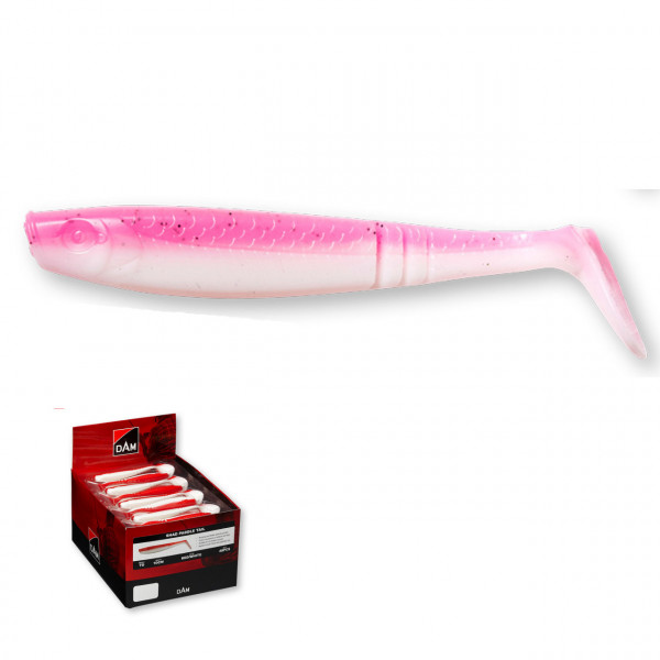 Shad DAM Paddletail 6.5cm UV Pink/White