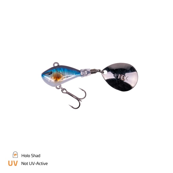 Spinnertail Zeck Rogue Runner 15gr Holo Shad