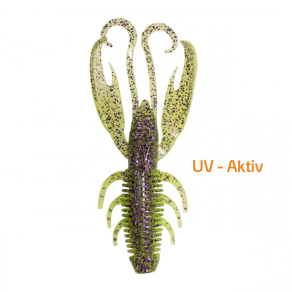 Creatura Zeck Edward 7.1cm Purple Chartreuse 8buc