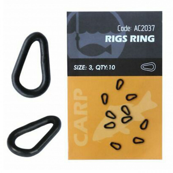Orange Rigs Ring 0.5cm No.3 10buc