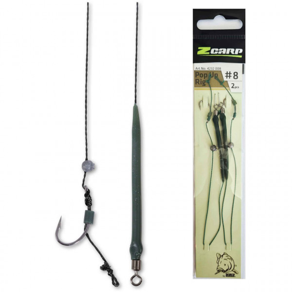 Rig Crap Zebco No.8 Z-Carp Pop Up Rig