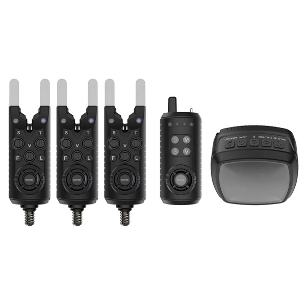 Set Avertizoare + Statie Sonik Gizmo2 3+1+Lampa Cort