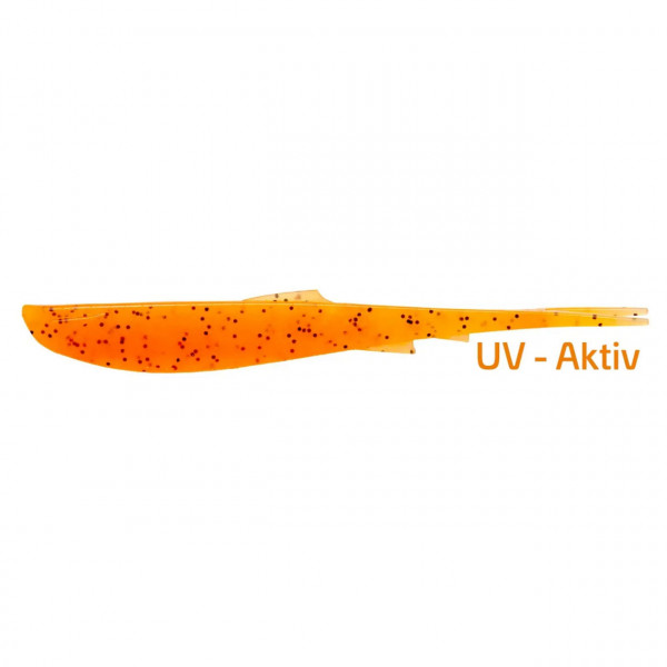 Shad Zeck Wilson 10.2cm Black Flake Orange 7buc
