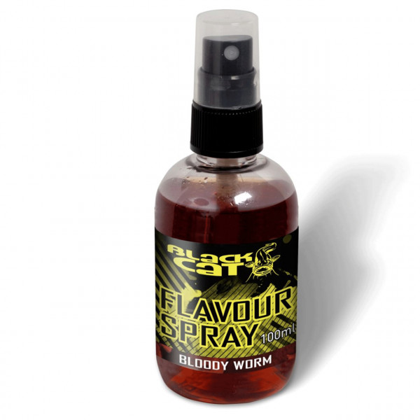 Spray Atractant Black Cat New Flavour Red Bloody Worm 100ml