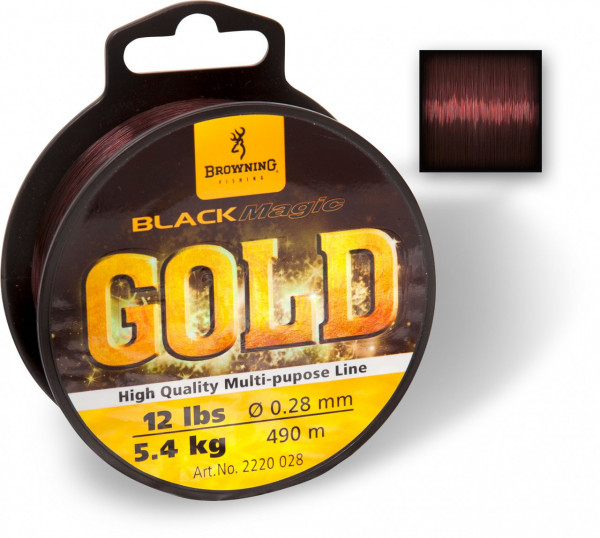Fir Browning Black Magic Gold Mono 0.21mm 3.65kg 640m Maro