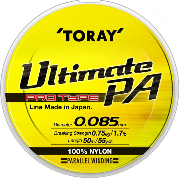 Fir Toray Ultimate PA 0.085mm 0.75kg 50m Clear