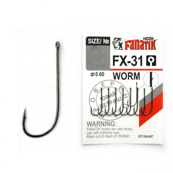 Carlig Fanatik FX-31 No.8 Worm