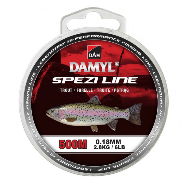 Fir Dam Damyl New Spezi Line Trout 0.25mm 5.60kg 500m Transparent