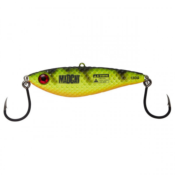 Vertical Jig Madcat Vibratix 110gr 12cm Firetiger UV