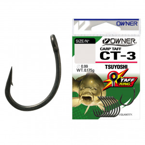 Carlig Owner CT-3 No.4 Carp Tsuyoshy
