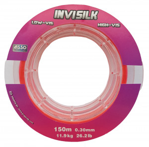 Fir Asso Invisilk 0.28mm 10.40kg 300m Pink - Img 2