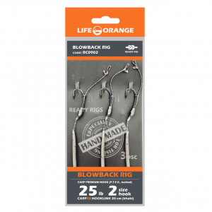Rig Crap Blowback 04 Orange Series 9 No.4 25lb 3buc
