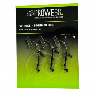 Carlig Crap W-Rigs Prowess Spinner Rig 3 buc
