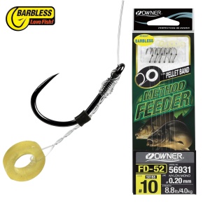 Rig Feeder Owner 56931 No.10 0.20 FD-52 Pellet Band Barbless