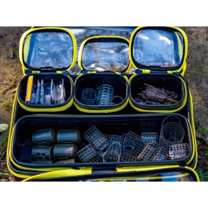 Set 5 Bacuri EVA Teos cu Capac Transparent si Fermoar 36x24cm - Img 3