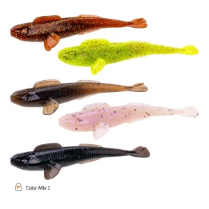 Shad Zeck Finesse Goby 8.5cm 3.5gr BA Chartreuse 5buc/pac - Img 2