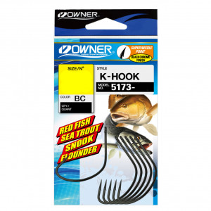 Carlig Owner 5173 No.6/0 K-Hook