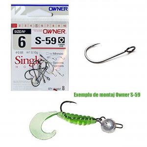 Carlig Owner S-59 No.6 Spoon Spinner - Img 2