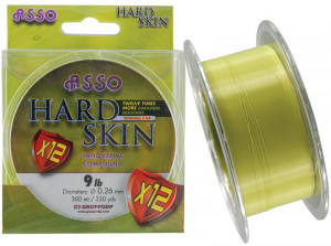Fir Asso Hard Skin Siliconed 0.22mm 3.175kg 300m Green